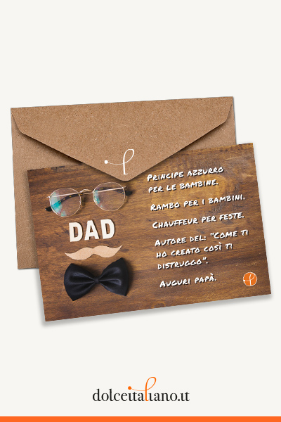 Buono Regalo  digitale - Auguri papà - Father's Day -  Online shop 