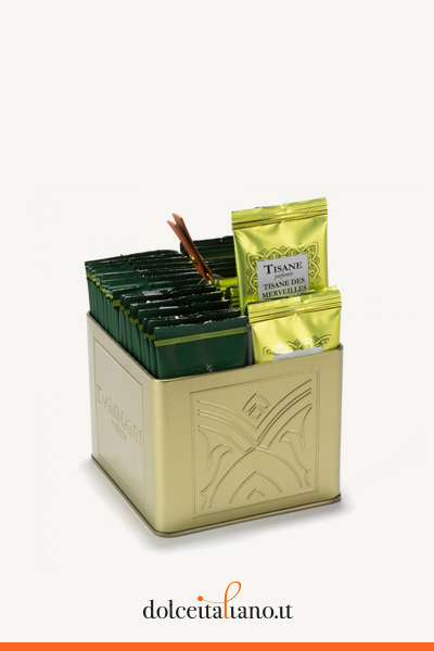 Coffret Charmes - 32 filtri TISANE di Dammann Frères