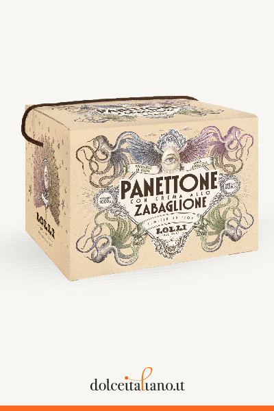 Panettone with Zabaglione Cream by Lolli Liquori