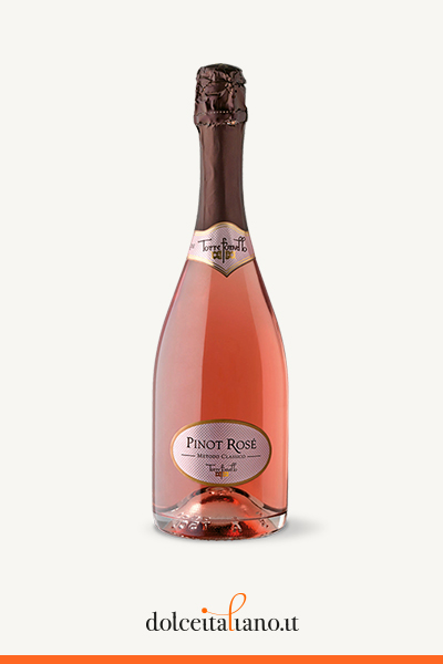 Confezione da 6 bottiglie da 750ml di Rosé "Enrico Primo" Pas Dosé Torre Fornello di Enrico Sgorbati