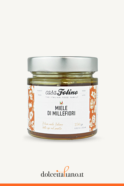 Miele di Millefiori Naturale Calabrese 250 gr di Casa Folino - Creme,  Confetture e Marmellate - Vendita online 
