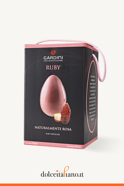 Uovo Naturalmente Rosa: al cioccolato ruby di Gardini Cioccolato