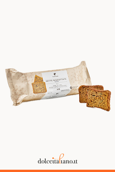 Novità - Fette Biscottate Semi di Lino, Girasole e avena di Pintaudi