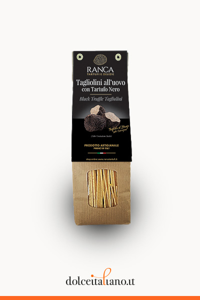 Egg Tagliolini with Black Truffle by Ranca Tartufi