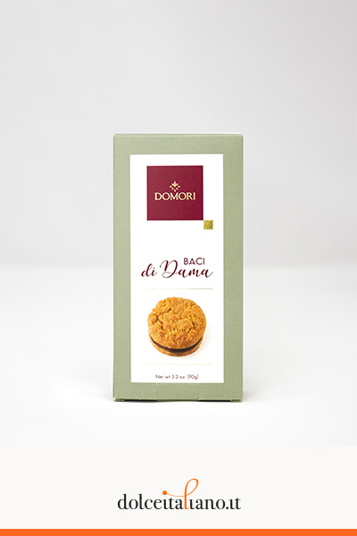 Baci di dama - astuccio da 90 g (6 biscotti) di Domori
