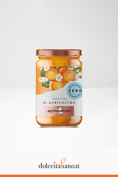 Apricot Jam – No Added Sugar by Agrimontana