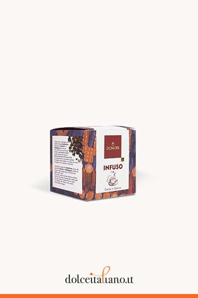 Infuso di gruè di cacao e spezie - scatola da 20 filtri di Domori