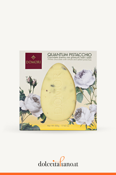 Quantum Limited Edition - Cioccolato bianco e Pistacchi di Domori